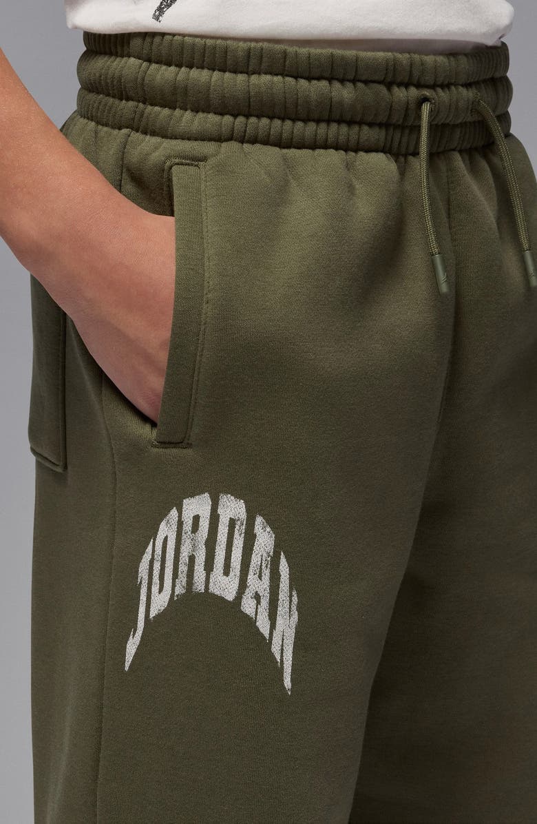 Jordan Kids' MVP Sweatpants, Alternate, color, Medium Olive