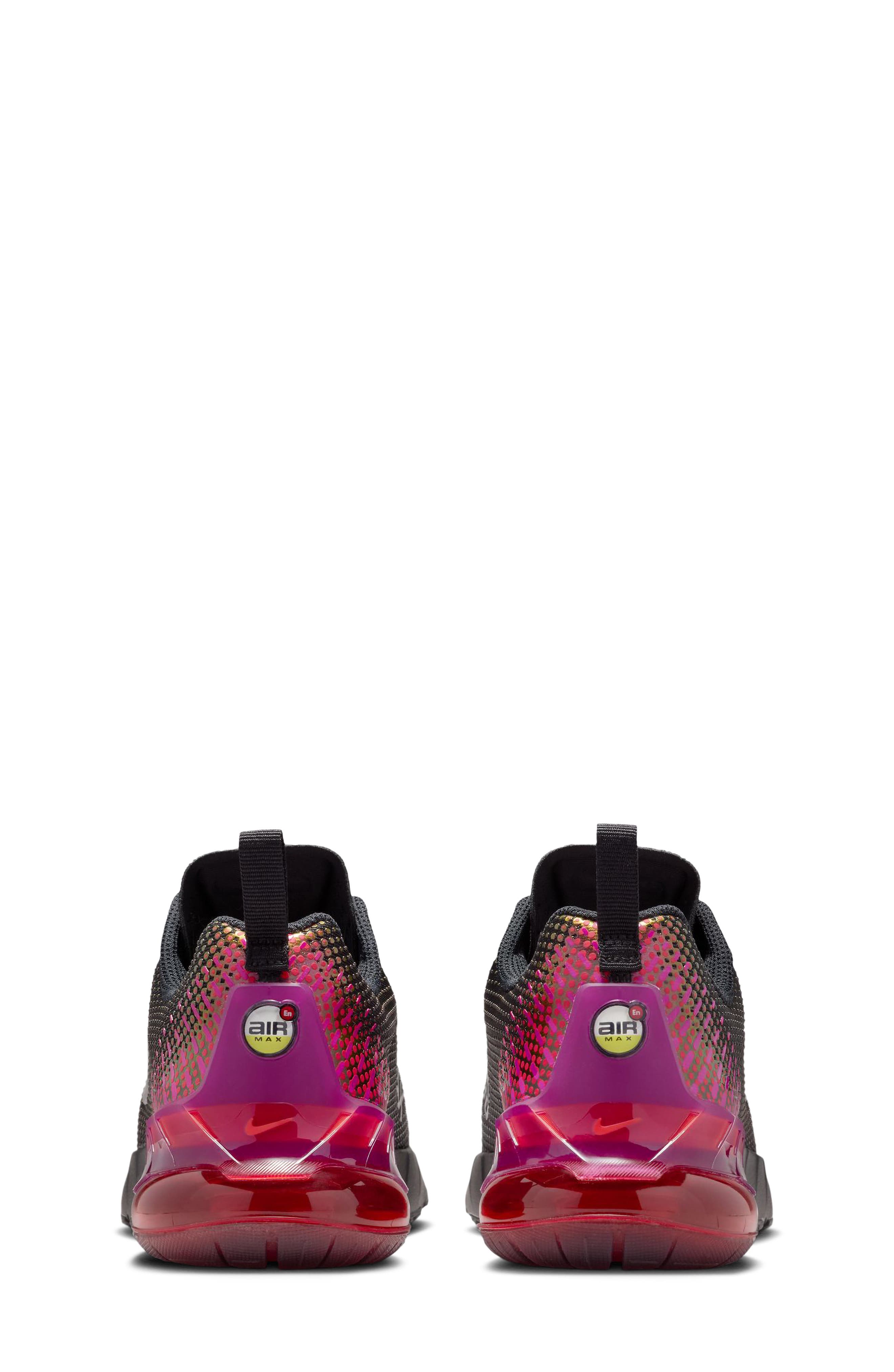 Nike Kids
 Air Max Phoenix Sneaker, Alternate, color, Black/ Vivid Purple/ Red
