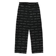 Cross Colours Signature Print Wide Leg Jeans