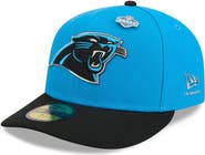 New Era Men's New Era Blue/Black Carolina Panthers 2026 NFL Draft Pre-Curved 59FIFTY Fitted Hat