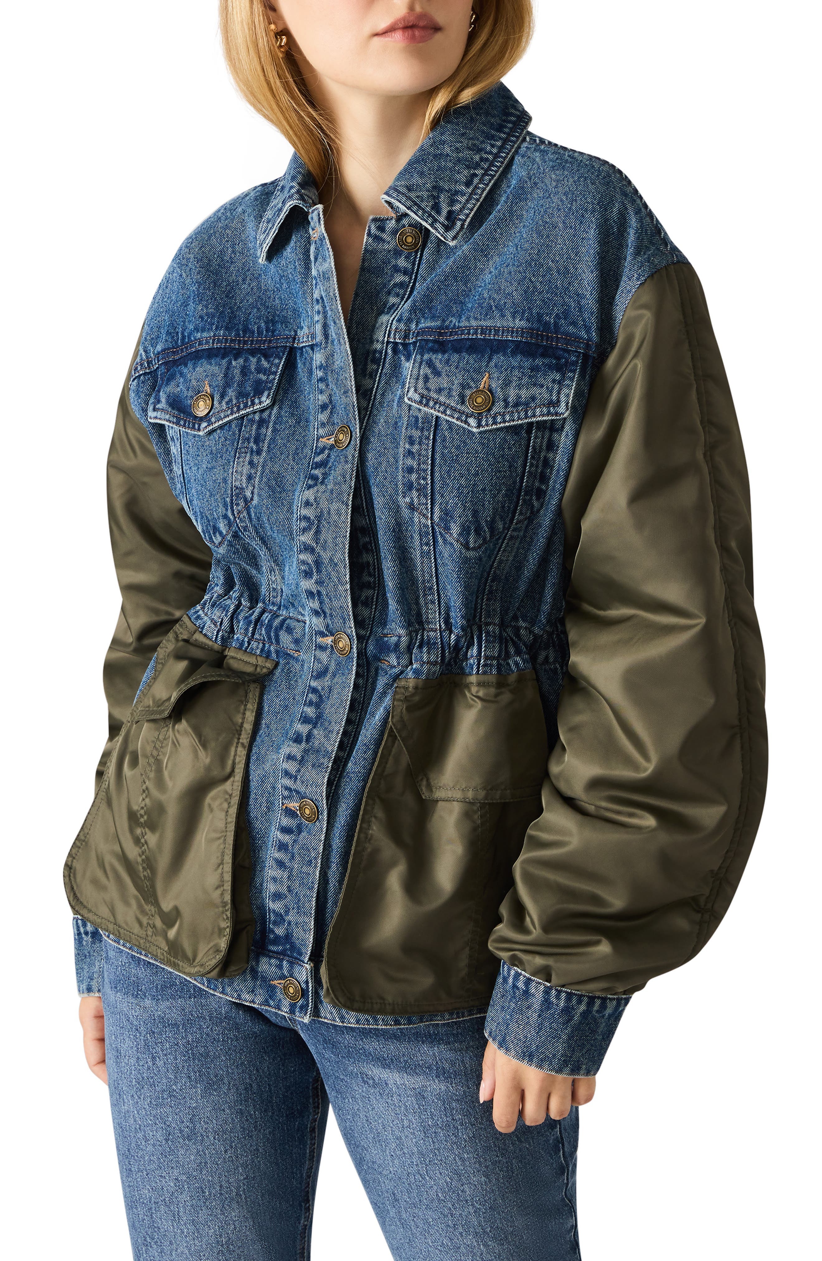 Joie Mixed Media Jacket