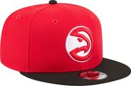 New Era Men's New Era Red Atlanta Hawks Two-Tone 9FIFTY Snapback Hat