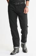 JACHS Flannel Lined Bull Jeans