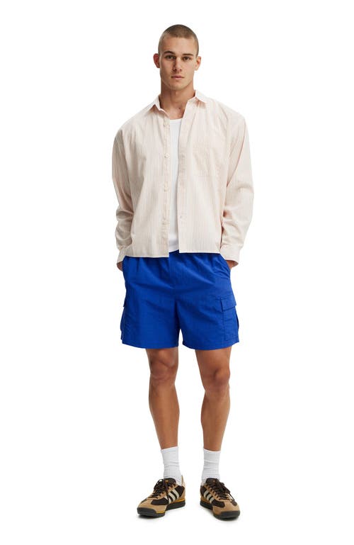 Shop Cotton On All Purpose Short In Royal Blue Cargo