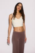 H&M Twist-detail Vest Top With Softmove
