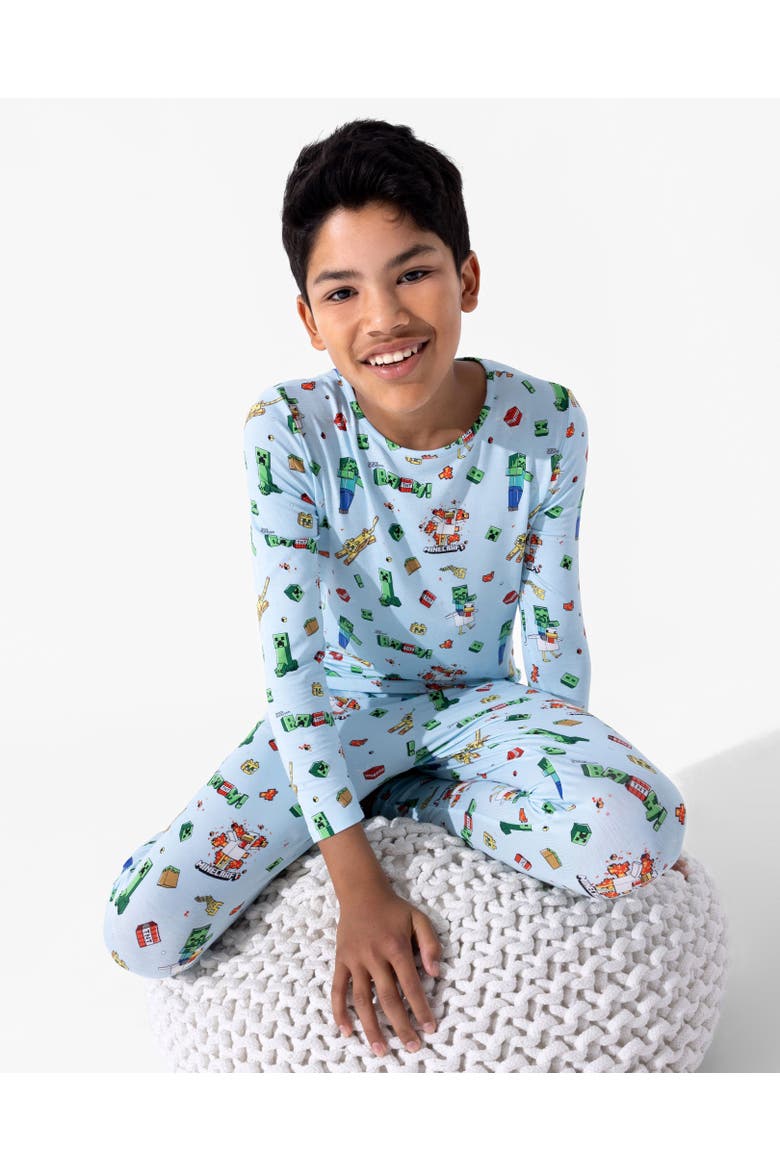Kids' Minecraft Chicken Jockey Set of 2 Piece Pajamas, Alternate, color, Minecraft: Chicken Jockey