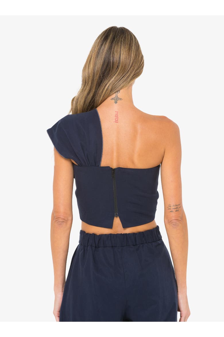 Blaire Top, Alternate, color, Navy