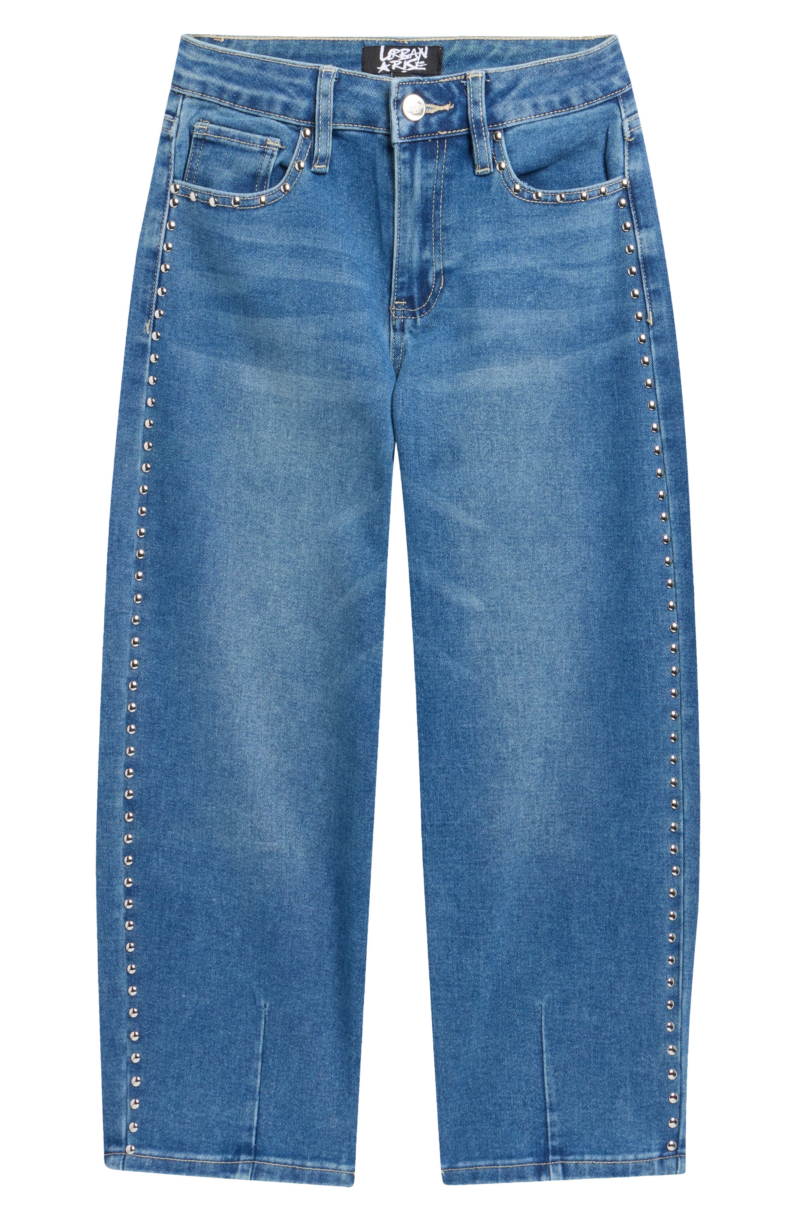 Kids' Studded Baggy Leg Jeans