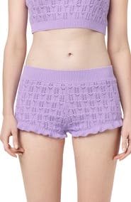 Florence by Mills Pointelle Knit Shorts