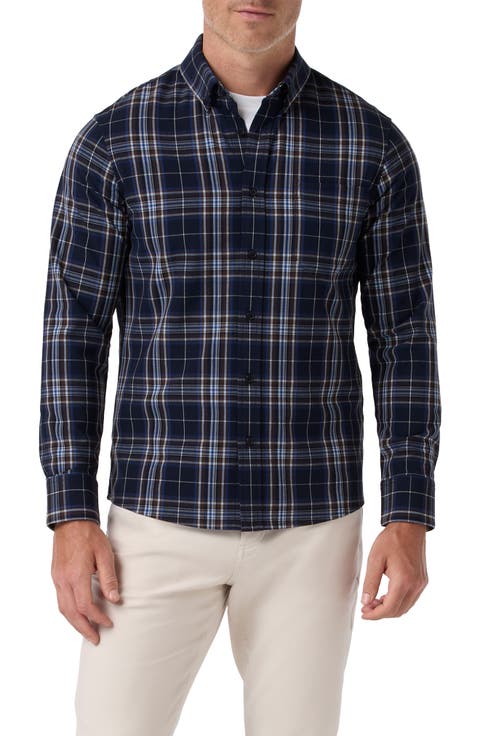 City Classic Fit Flannel Button-Down Shirt