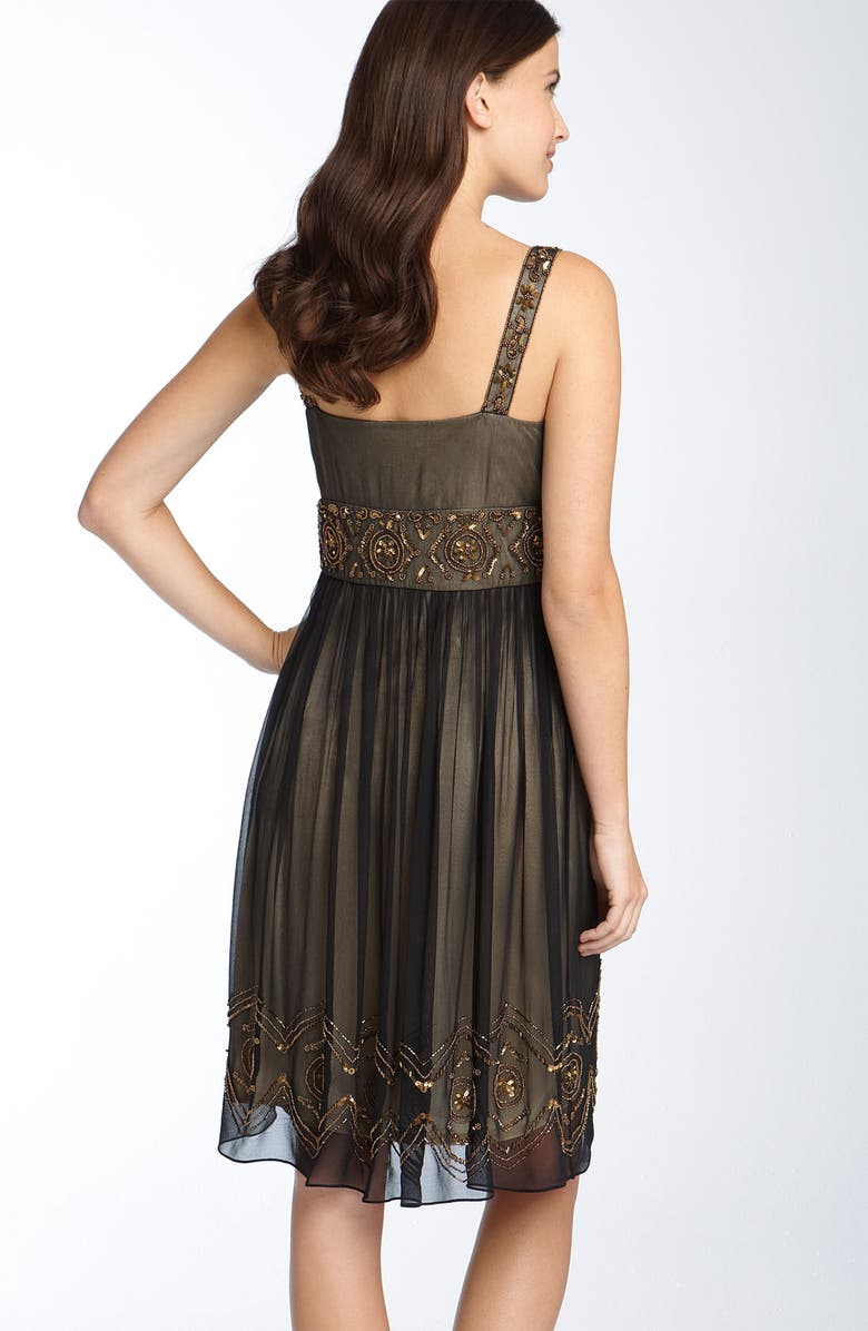 Patra Beaded Silk Chiffon Dress | Nordstrom