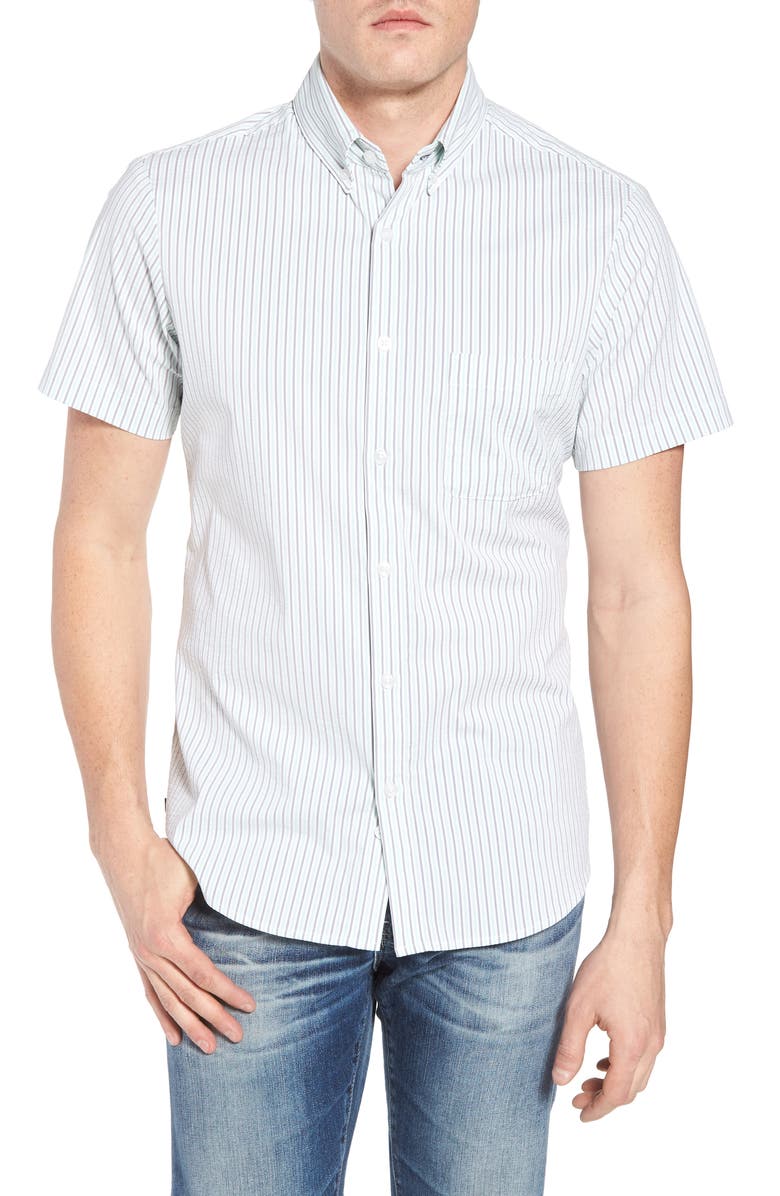 Mizzen+Main Eastland Short Sleeve Sport Shirt, Main, color, 