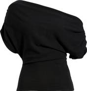 Reformation Iris One-Shoulder Knit Top
