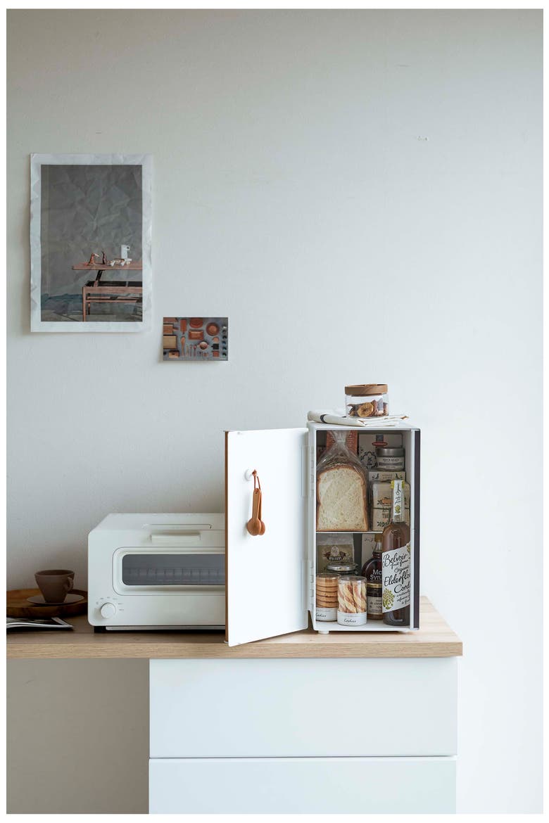 Vertical Bread Box, Alternate, color, WHITE