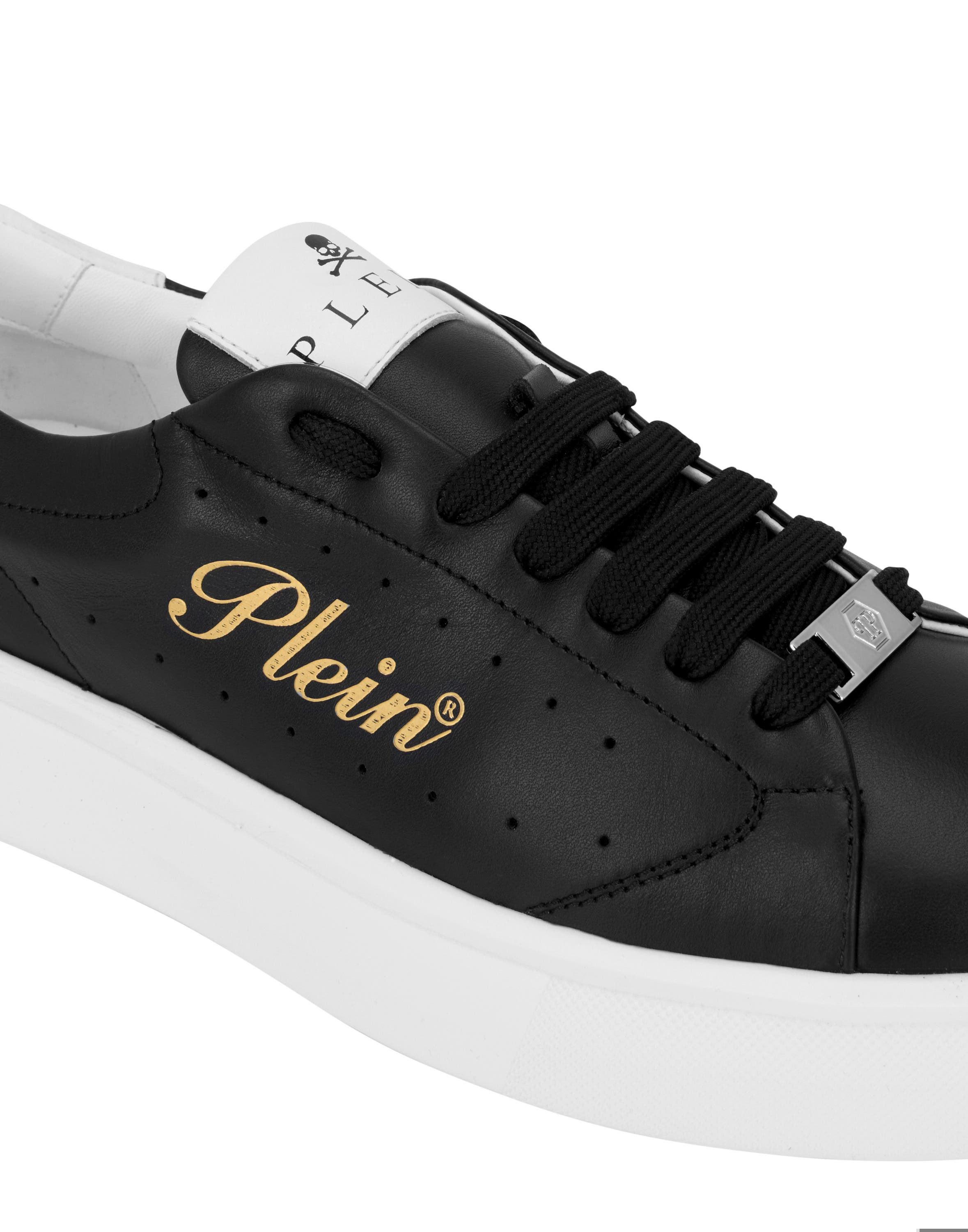 Lo-Top Sneakers Signature Unisex, Alternate, color, black