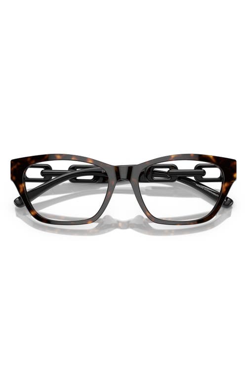Emporio Armani 54mm Cat Eye Optical Glasses In Multi