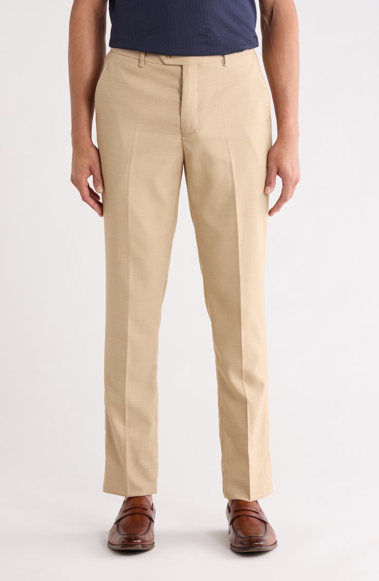 Scotch & Soda Linen Suit Separate Pants, Main, color, Tan