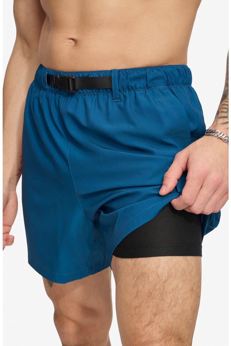 Cargo Volley Stretch Swim Trunks, Alternate, color, POSEIDON