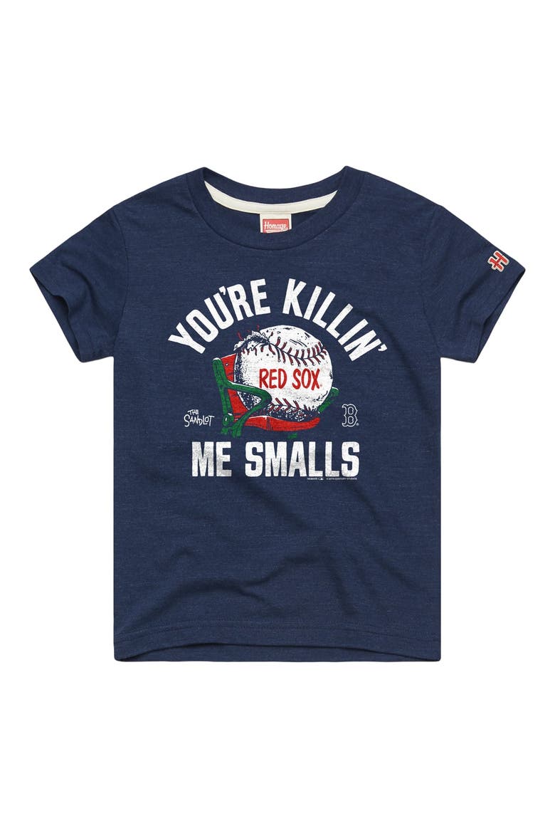 Toddler Homage Navy Boston Red Sox x The Sandlot Tri-Blend T-Shirt, Main, color, Navy