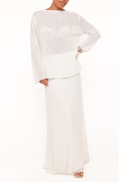 Lune Knit Skirt Set