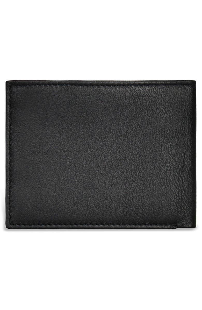 CHAMPS Iconic Bifold Wallet, Alternate, color, Black/ Black
