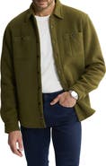 JACHS Shirt Jacket with Faux Fur Lining