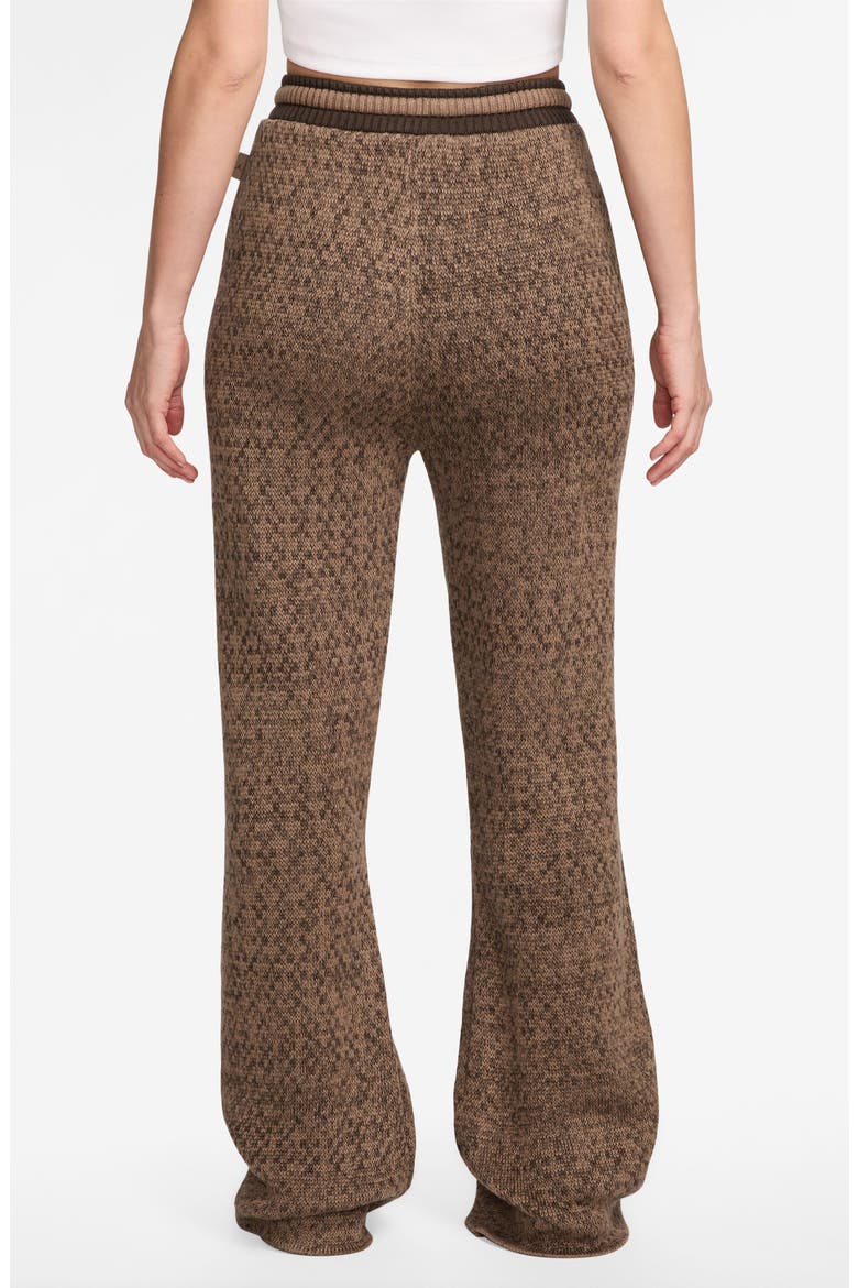 Air Jordan Sweater Knit Pants, Alternate, color, ARCHAEO BROWN