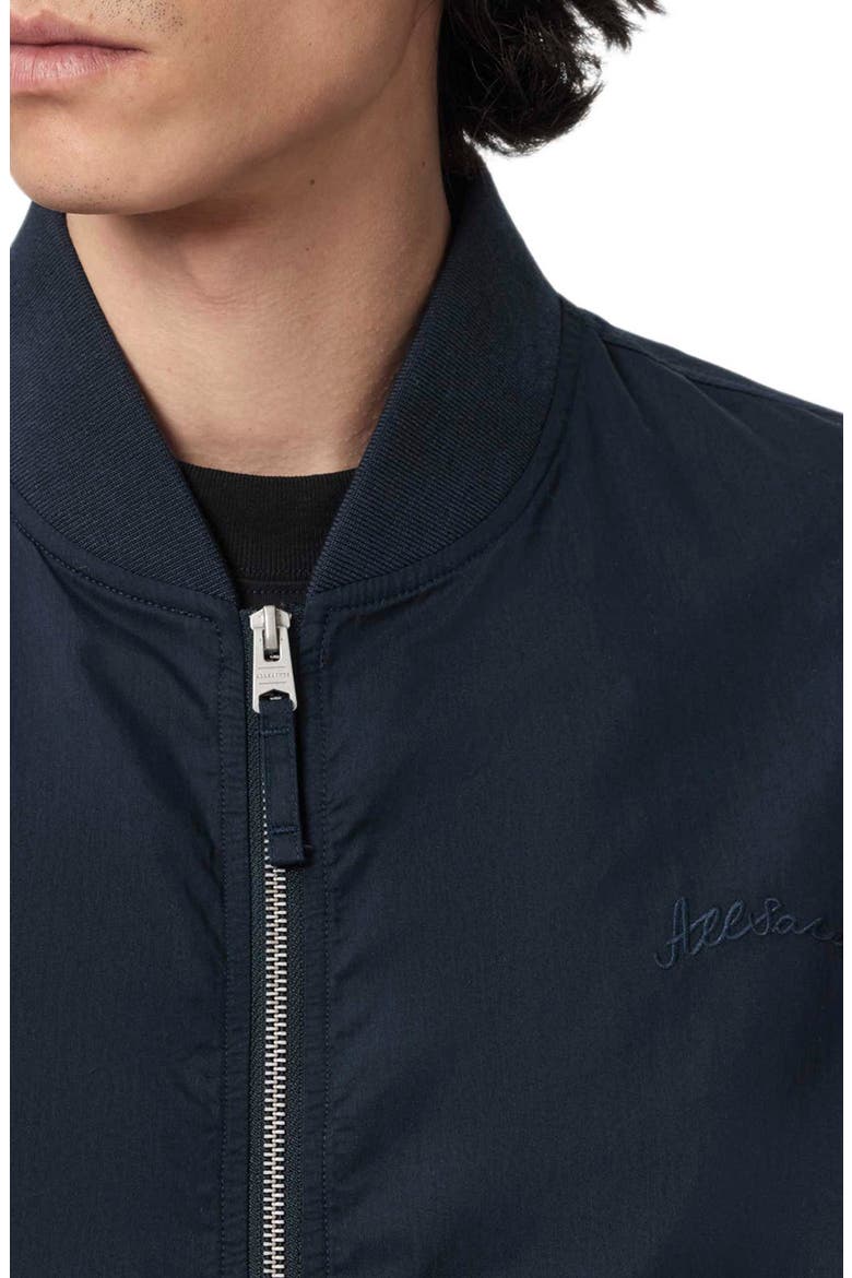 Sanders Bomber Jacket, Alternate, color, BLACK