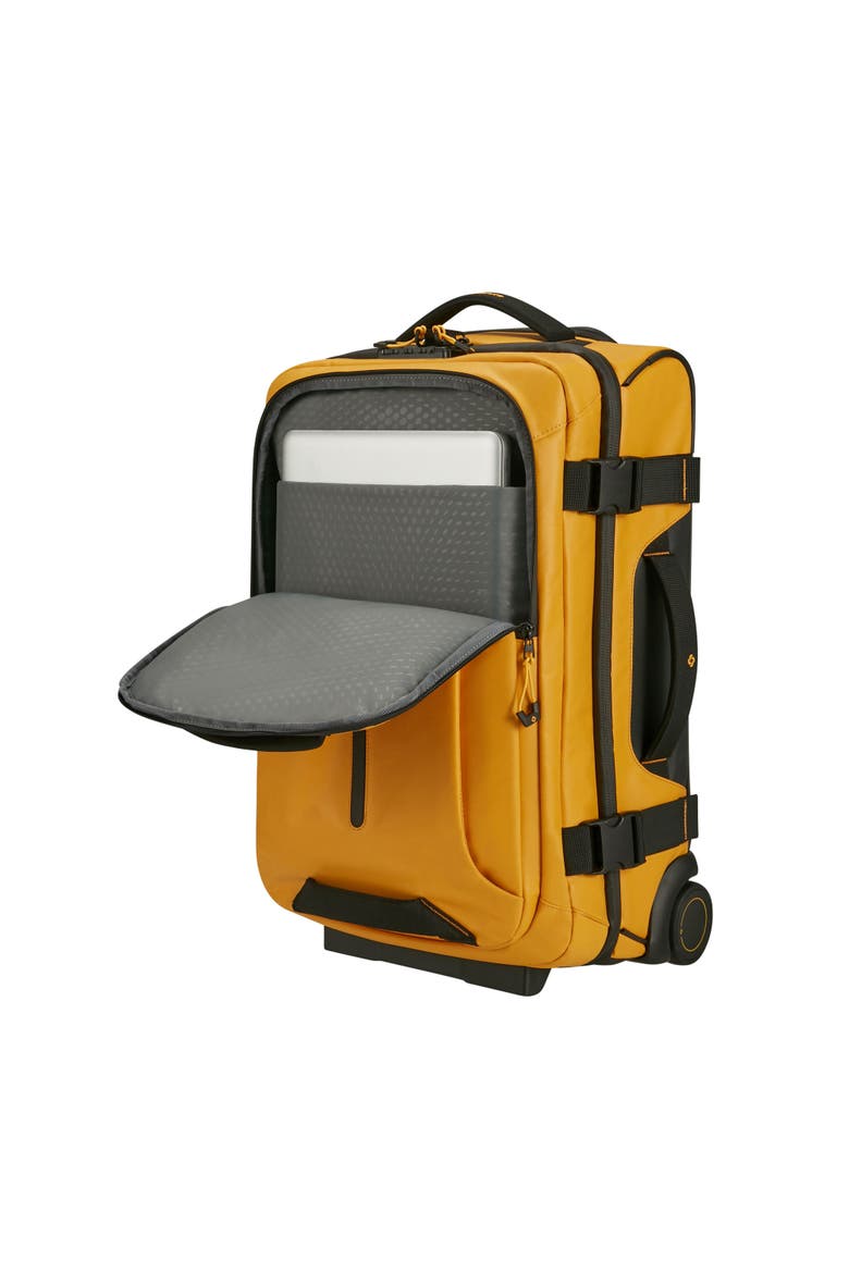 Ecodiver Carry On Wheeled Duffel 55/20, Alternate, color, Yellow