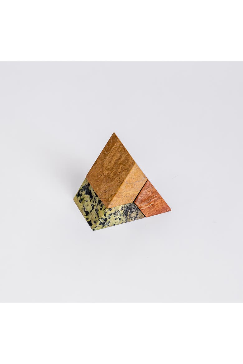 Stackable Candelabra / Triangle Puzzle, Alternate, color, Multi