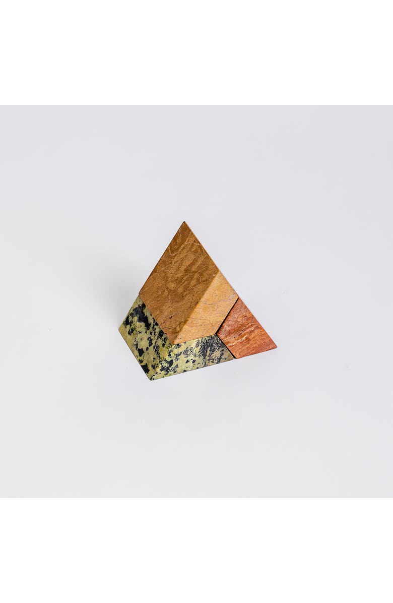 DAR PROYECTOS Stackable Candelabra / Triangle Puzzle, Alternate, color, Multi