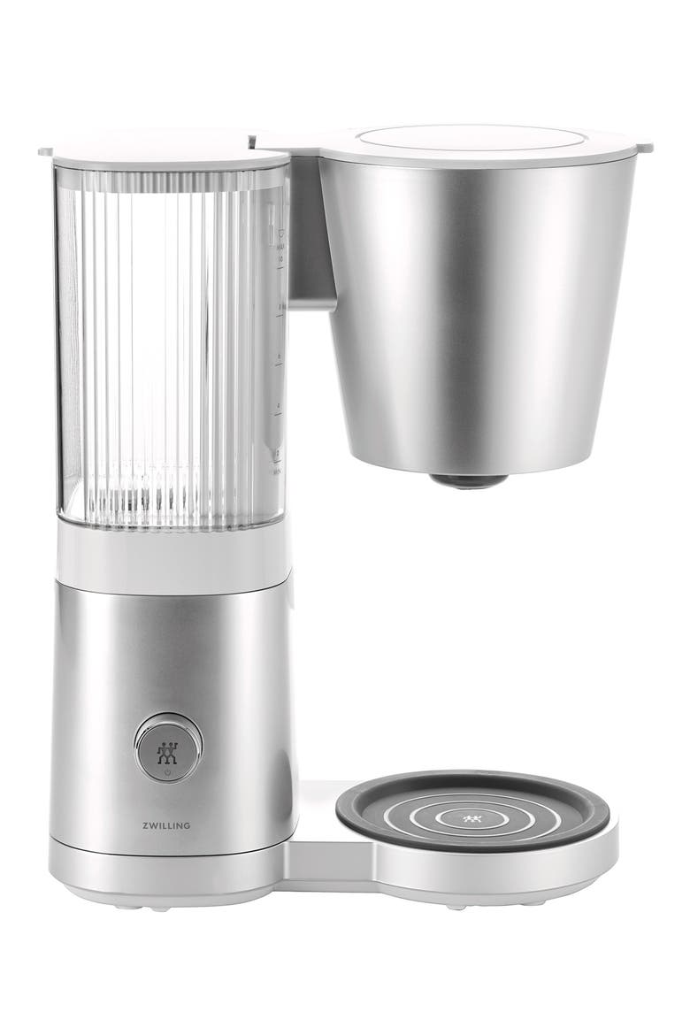 Enfinigy Thermal Drip Coffee Maker, Alternate, color, SILVER