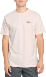 Quiksilver Stamped Short Sleeve Graphic Cotton T-Shirt
