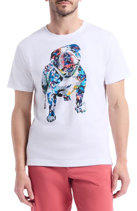 Collage Graham Cotton Graphic T-Shirt