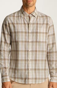 Bonobos Slim Fit Plaid Cotton Madras Button-Down Shirt