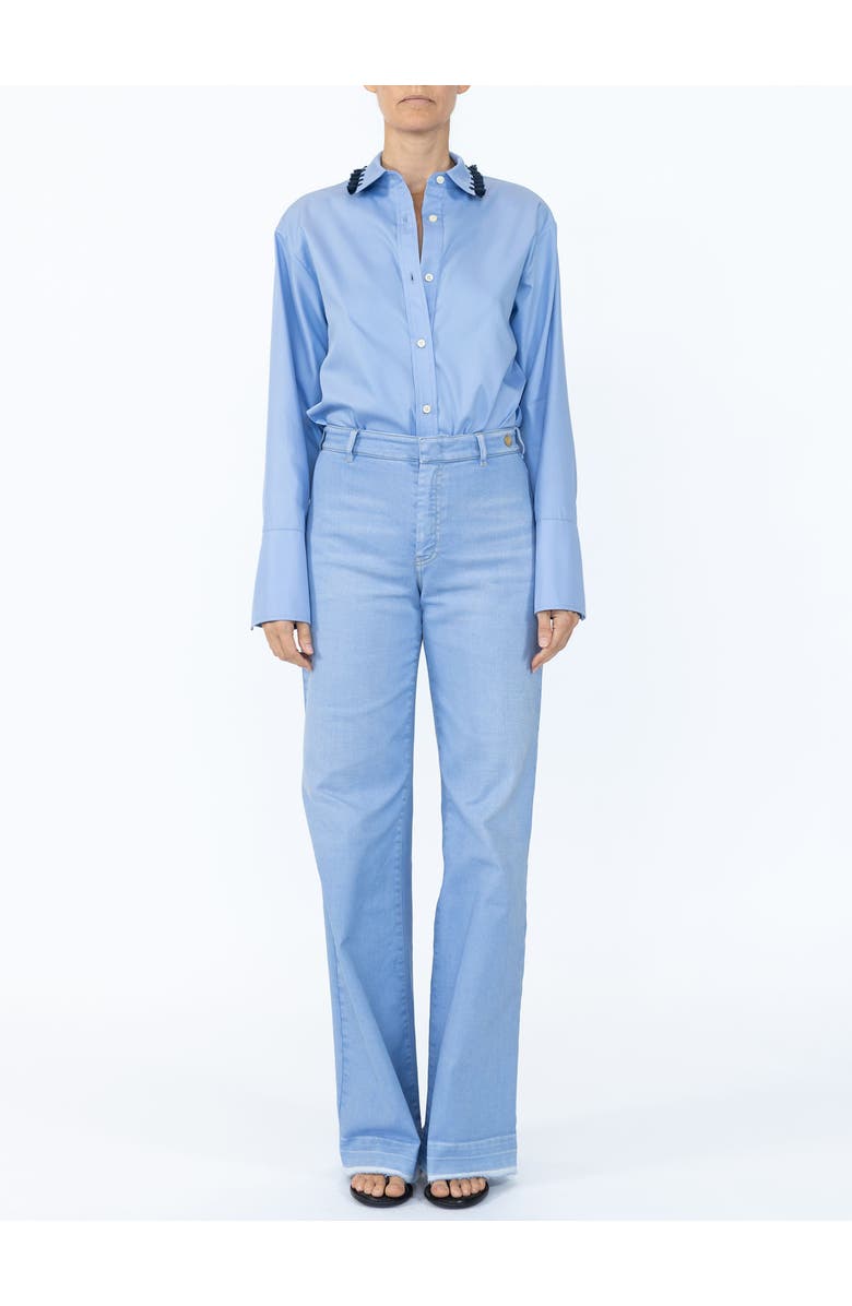 Callas Milano Jerry High rise flare jeans, Alternate, color, Pale Blue