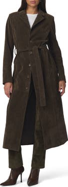 Joe's Faux Suede Long Coat