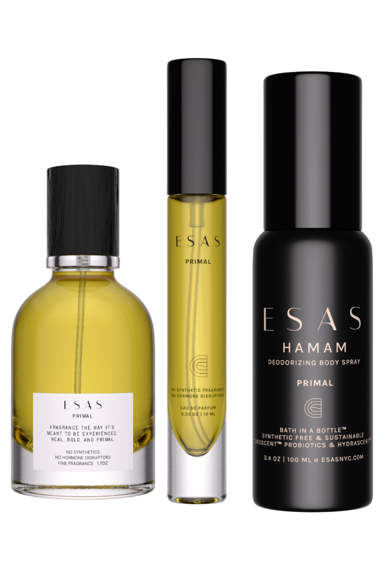 Primal Organic Eau de Parfum Gift Set, Main, color, Yellow