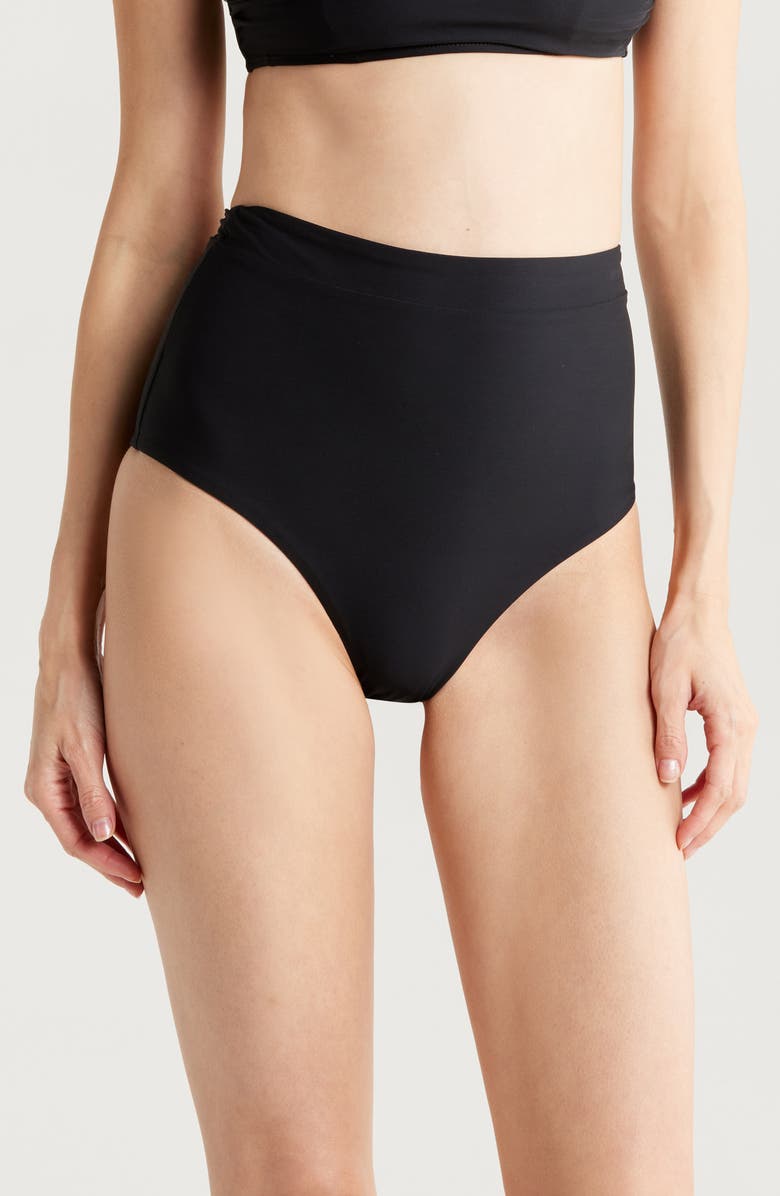 BONDI BORN Tatiana High Waist Bikini Bottoms, Main, color, 