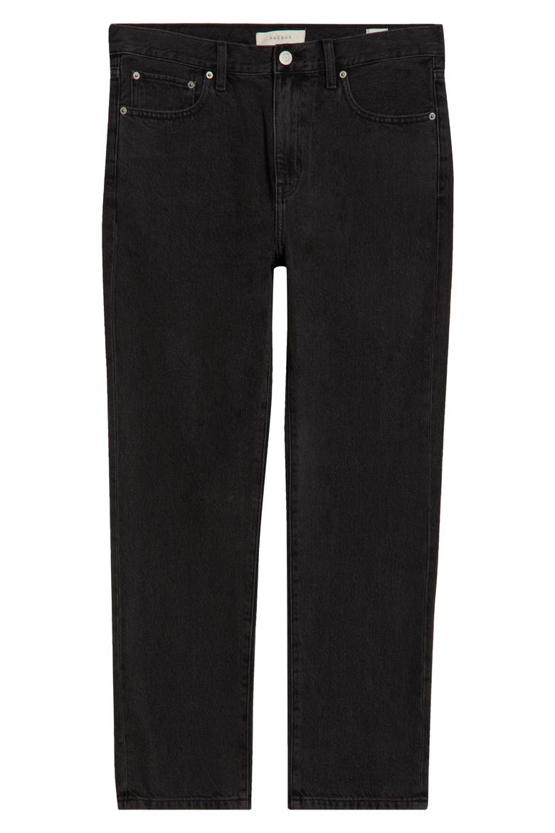 Grant Straight Leg Jeans, Alternate, color, BLACK