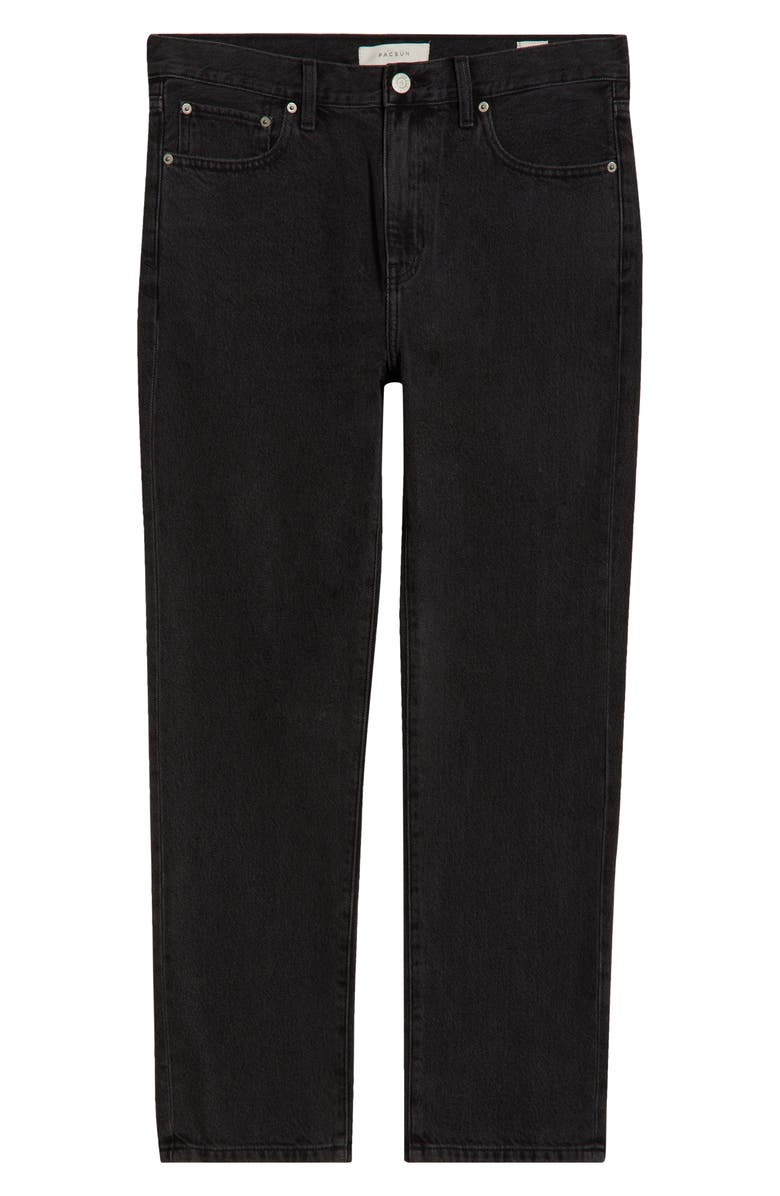 PacSun Grant Straight Leg Jeans, Alternate, color, Black