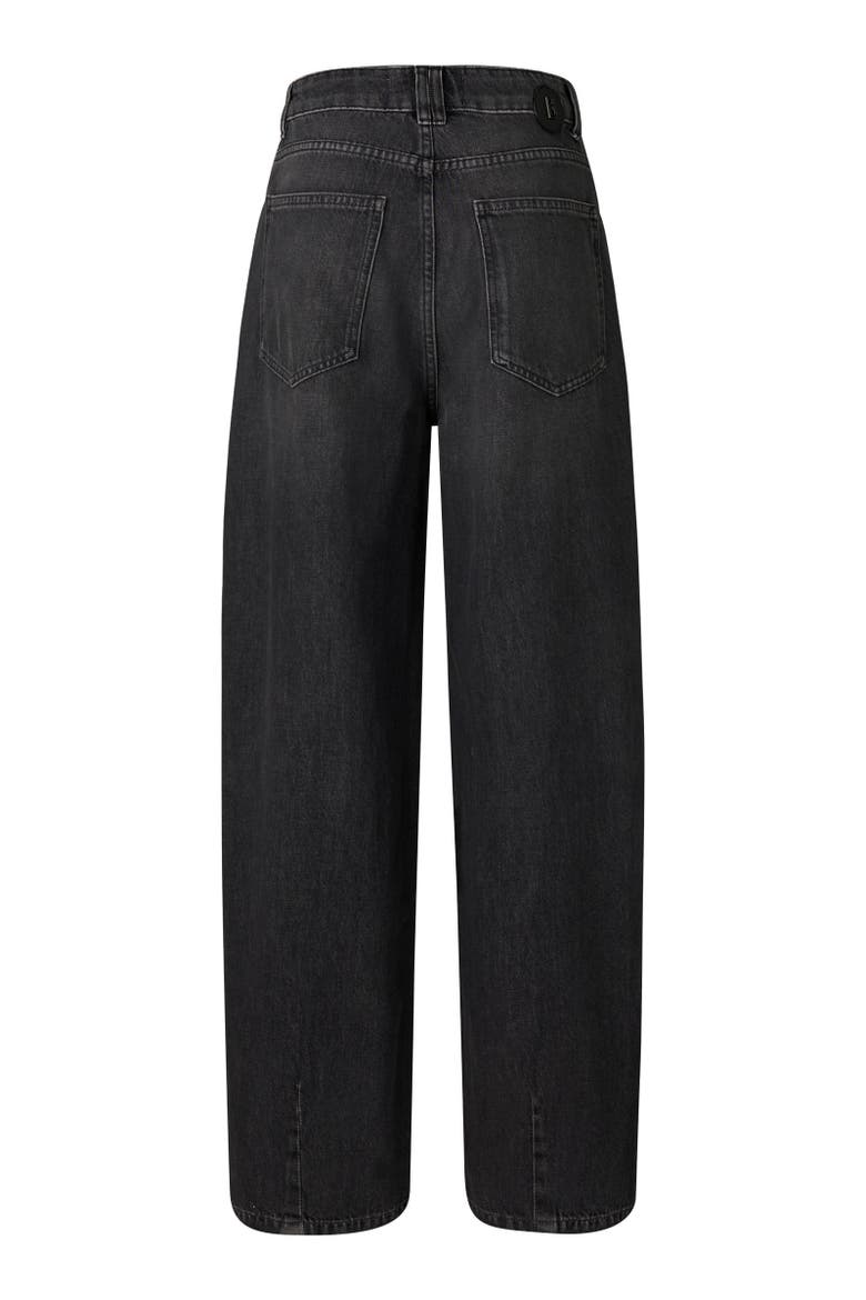 Barrel Fit Jeans Bina, Alternate, color, Dark gray