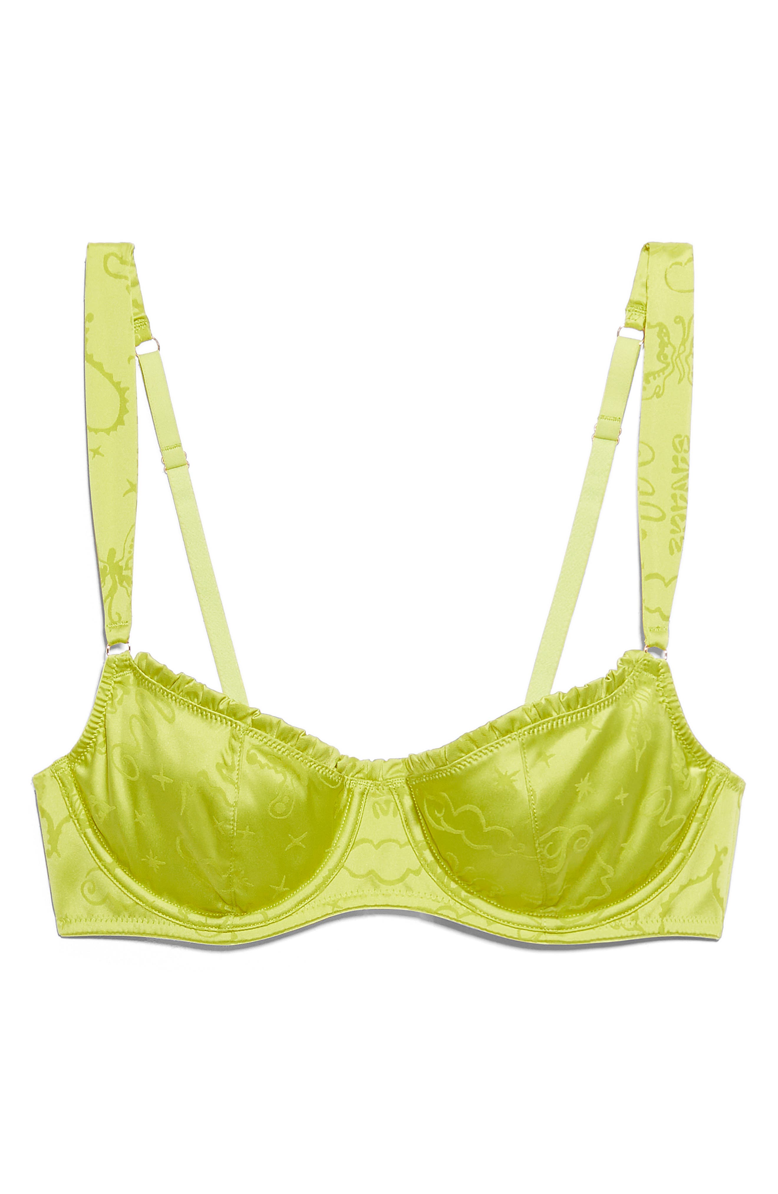 SAVAGE X FENTY Heavenly Satin Unlined Balconette Bra