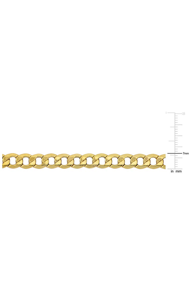 Curb Link Chain Bracelet, Alternate, color, GOLD