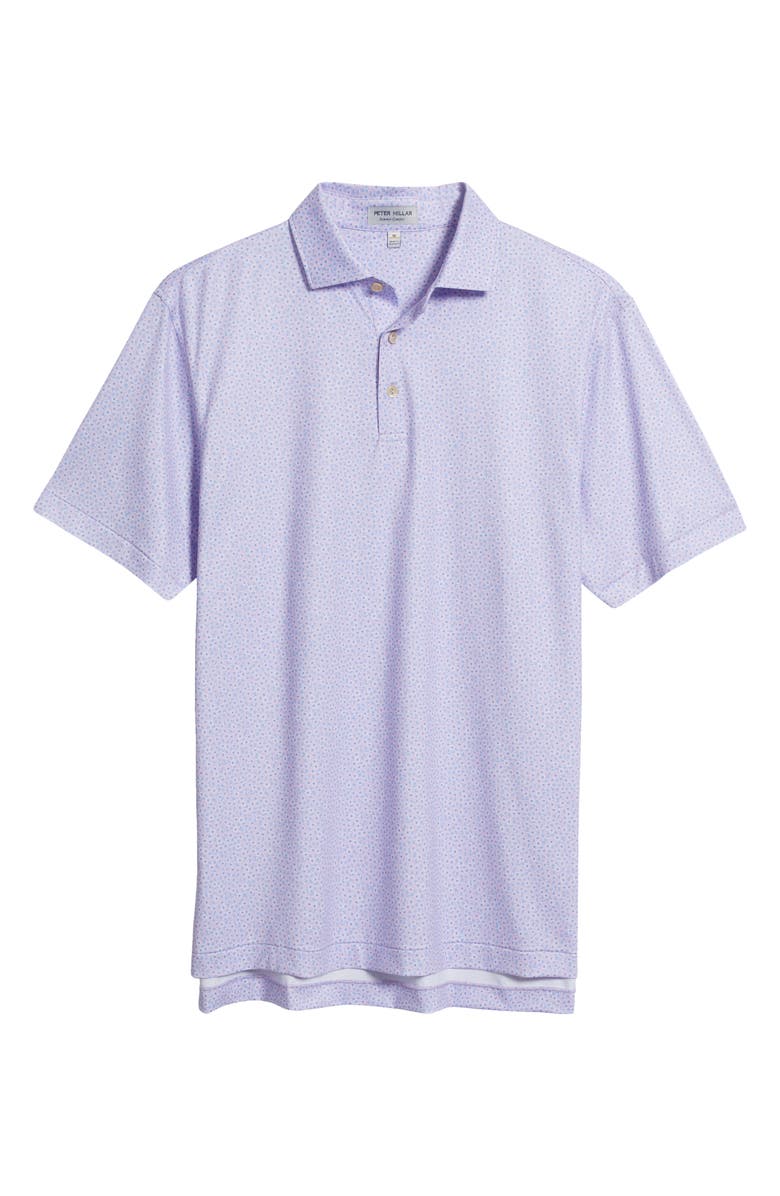 Peter Millar Jared Performance Jersey Polo, Alternate, color, Petal Purple