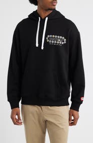 ICECREAM Chain Logo Cotton French Terry Hoodie