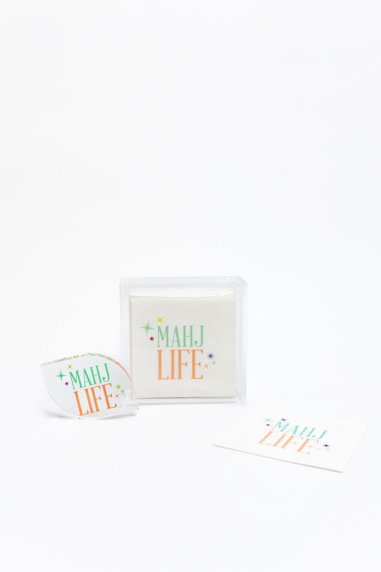 Mahj Life Table Top Bundle, Alternate, color, Clear / Multi