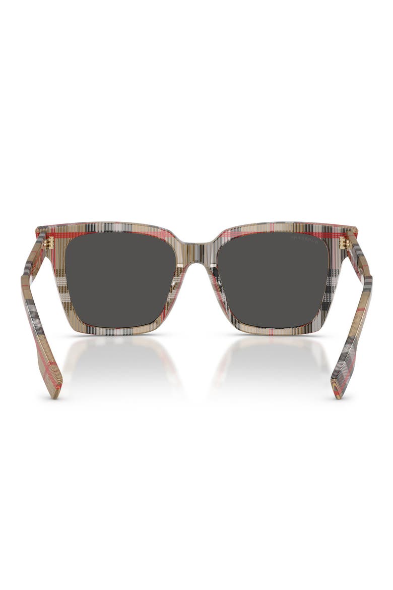 53mm Square Sunglasses, Alternate, color, VINTAGE CHECK/ DARK GREY
