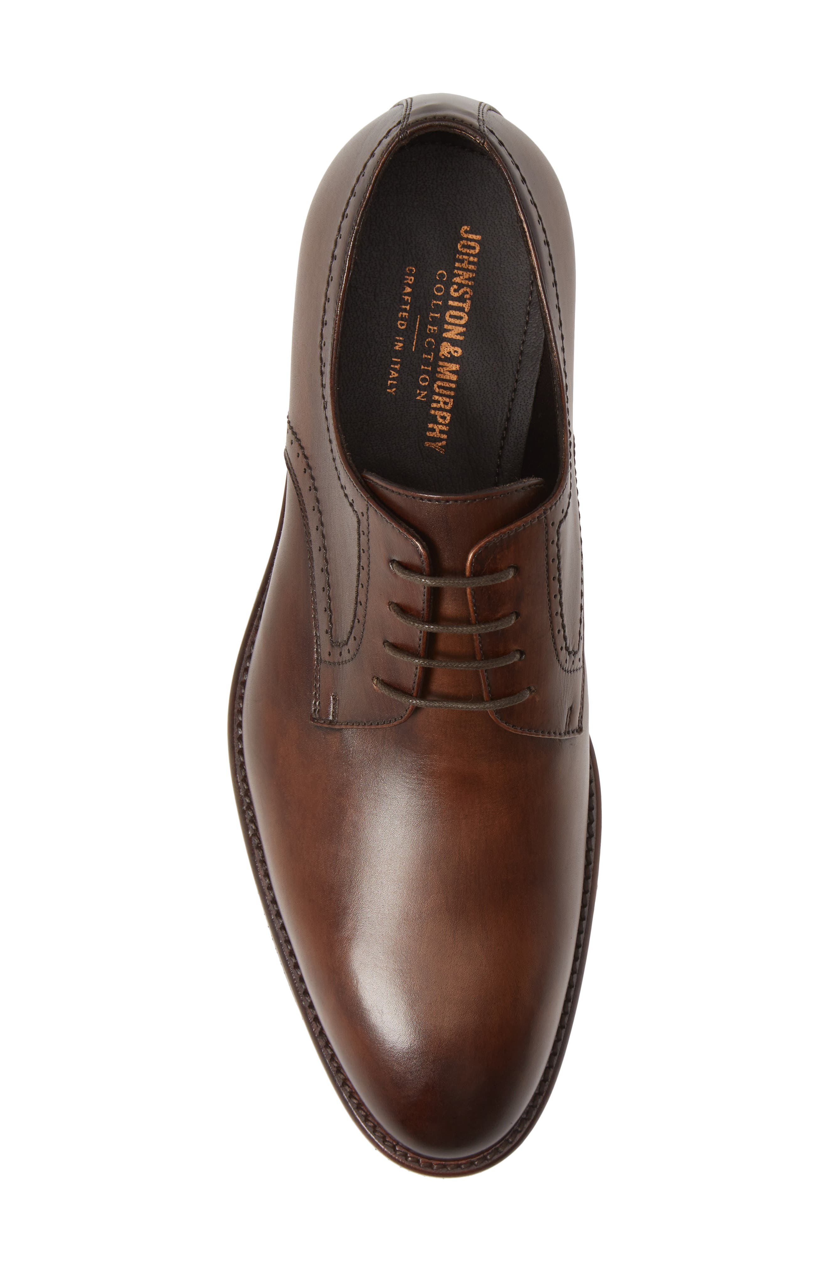 JOHNSTON & MURPHY COLLECTION Johnston & Murphy Ridgeland Plain Toe Derby, Alternate, color, 