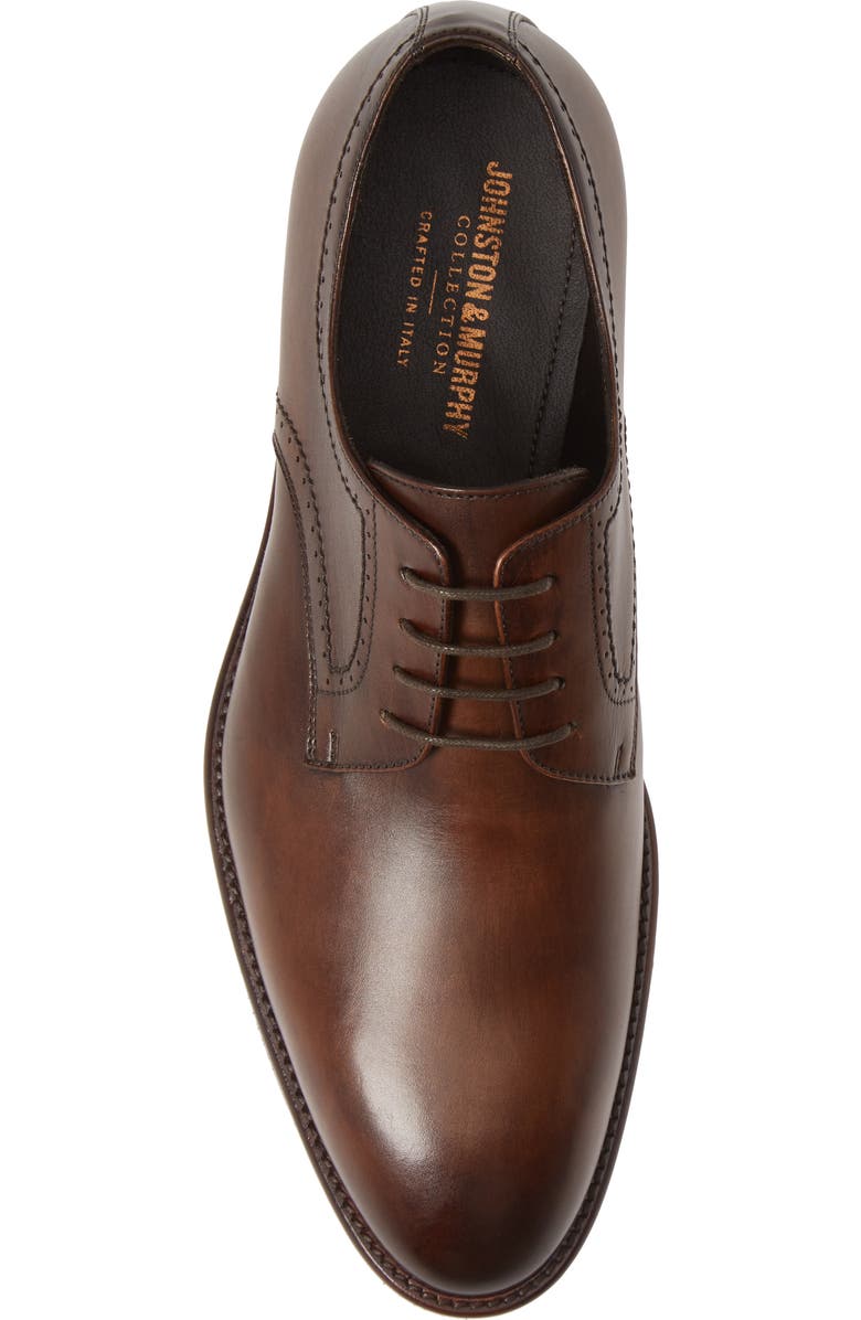 JOHNSTON & MURPHY COLLECTION Johnston & Murphy Ridgeland Plain Toe Derby, Alternate, color,